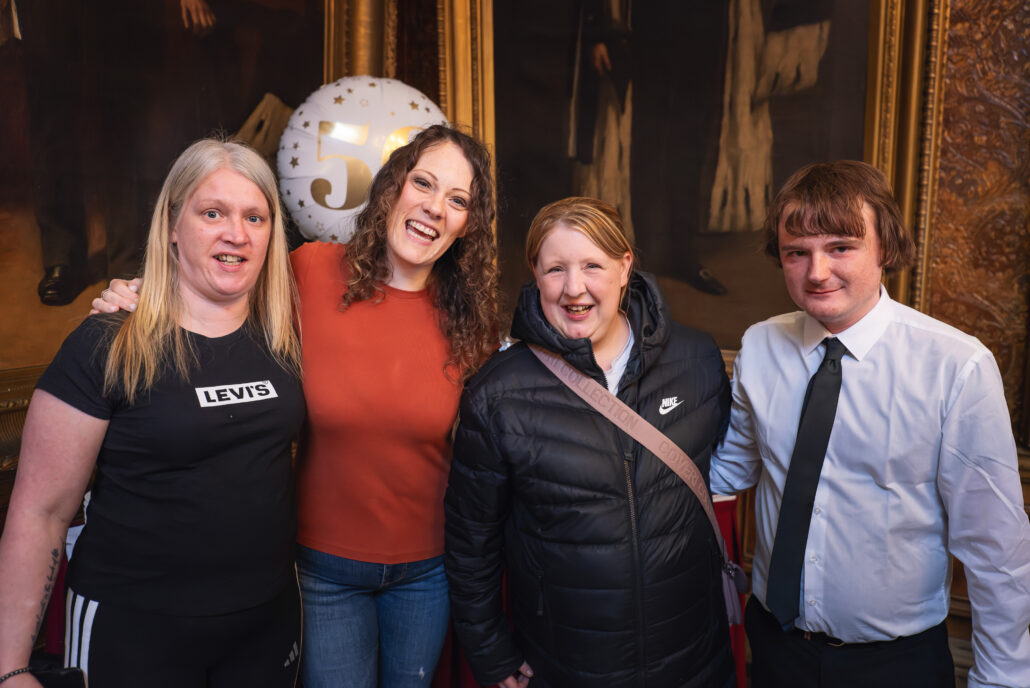 Blue Triangle supported people with RISE