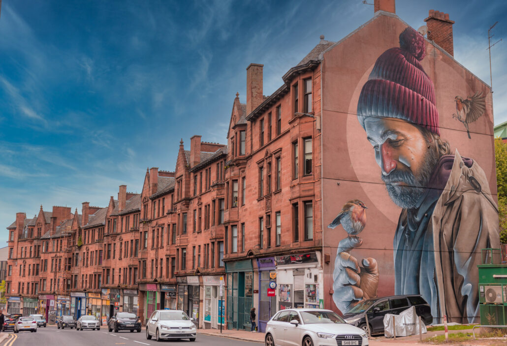 St Mungo Glasgow Mural, High Street