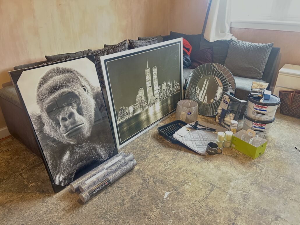 Household essentials provided through Fresh Start Appeal to help people move on from homelessness